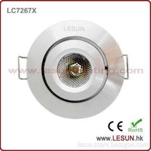 Good disspation 3W led ceiling lamp fixture recessed LC7221